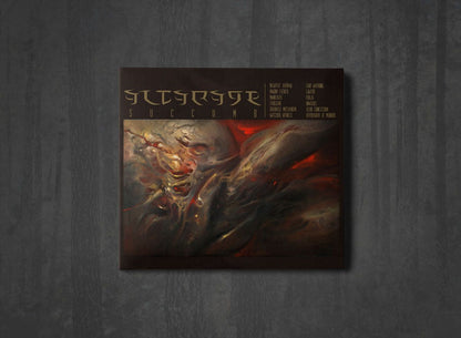 Additional artwork for "Succumb" by Altarage available at Darkwoods Webstore