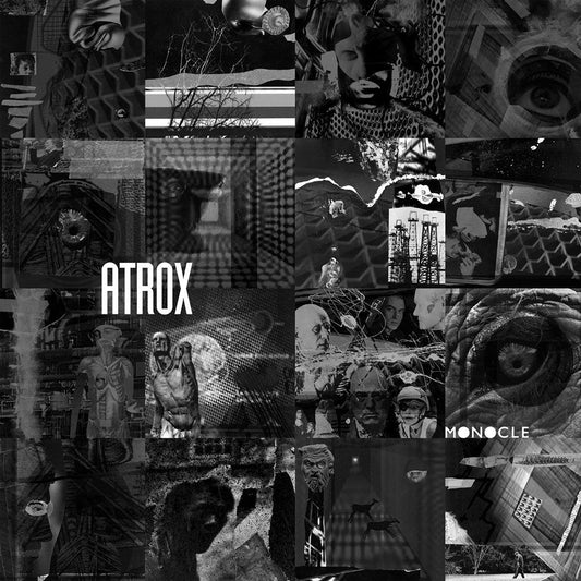 Front cover of "Monocle" by Atrox available at Darkwoods Webstore