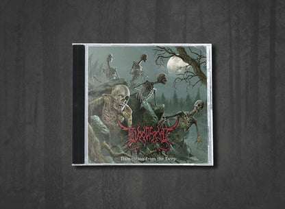 Additional artwork for "Damnation from the Deep" by Bloodfiend available at Darkwoods Webstore