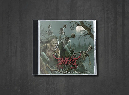 Additional artwork for "Damnation from the Deep" by Bloodfiend available at Darkwoods Webstore