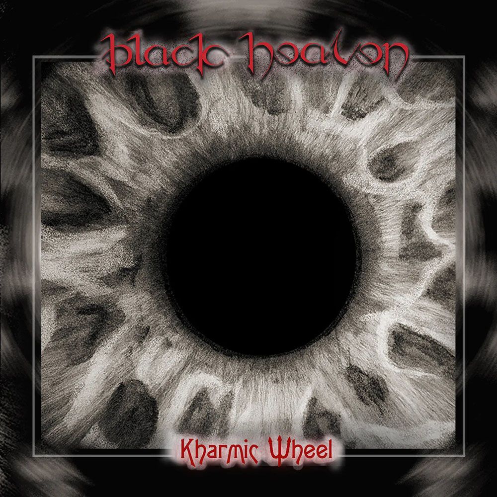 Front cover of "Kharmic Wheel" by Black Heaven available at Darkwoods Webstore
