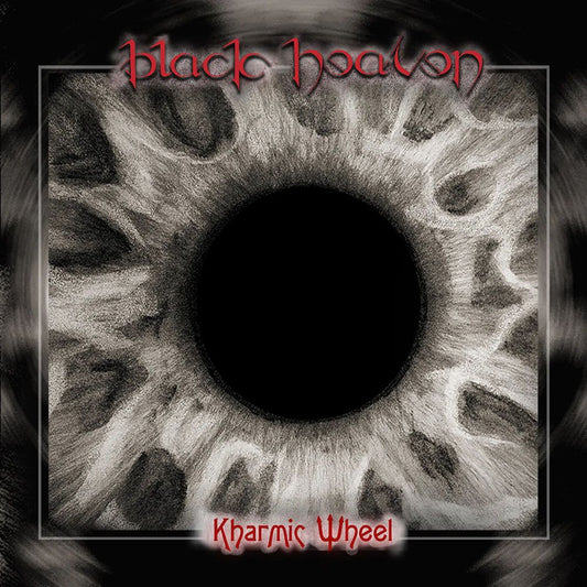 Front cover of "Kharmic Wheel" by Black Heaven available at Darkwoods Webstore