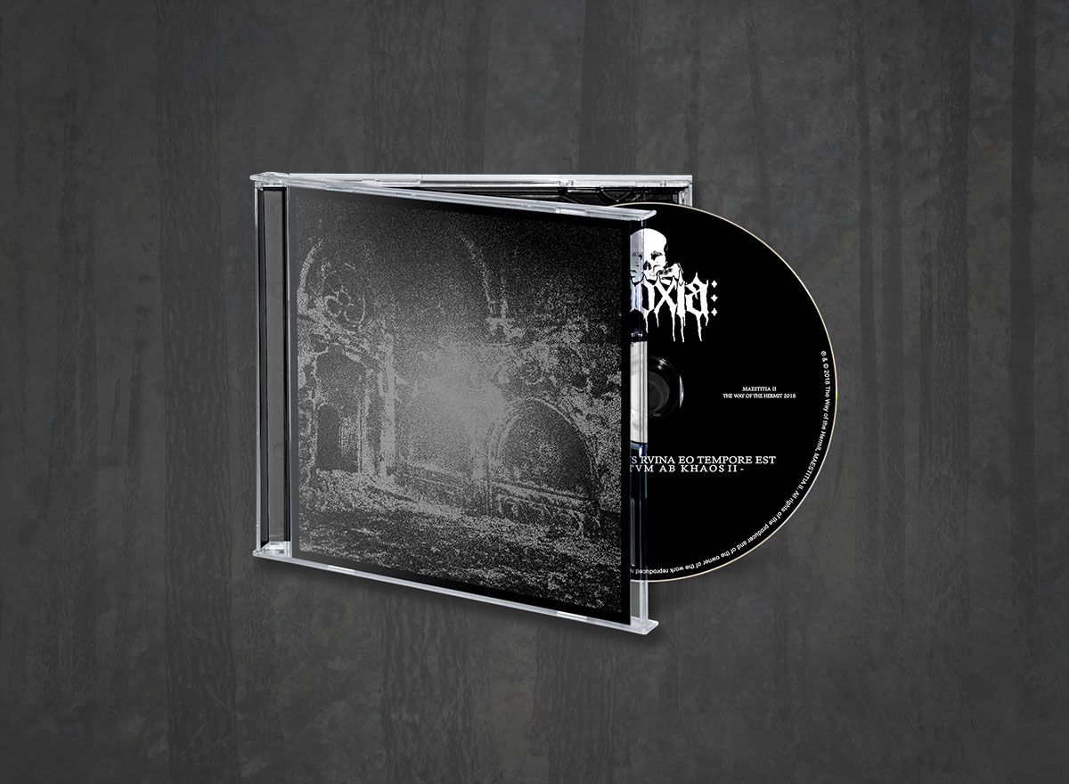 Additional artwork for "Rvinae Ira, Creans Rvina Eo Tempore Est: Monvmentvm ab Khaos II" by Hipoxia available at Darkwoods Webstore