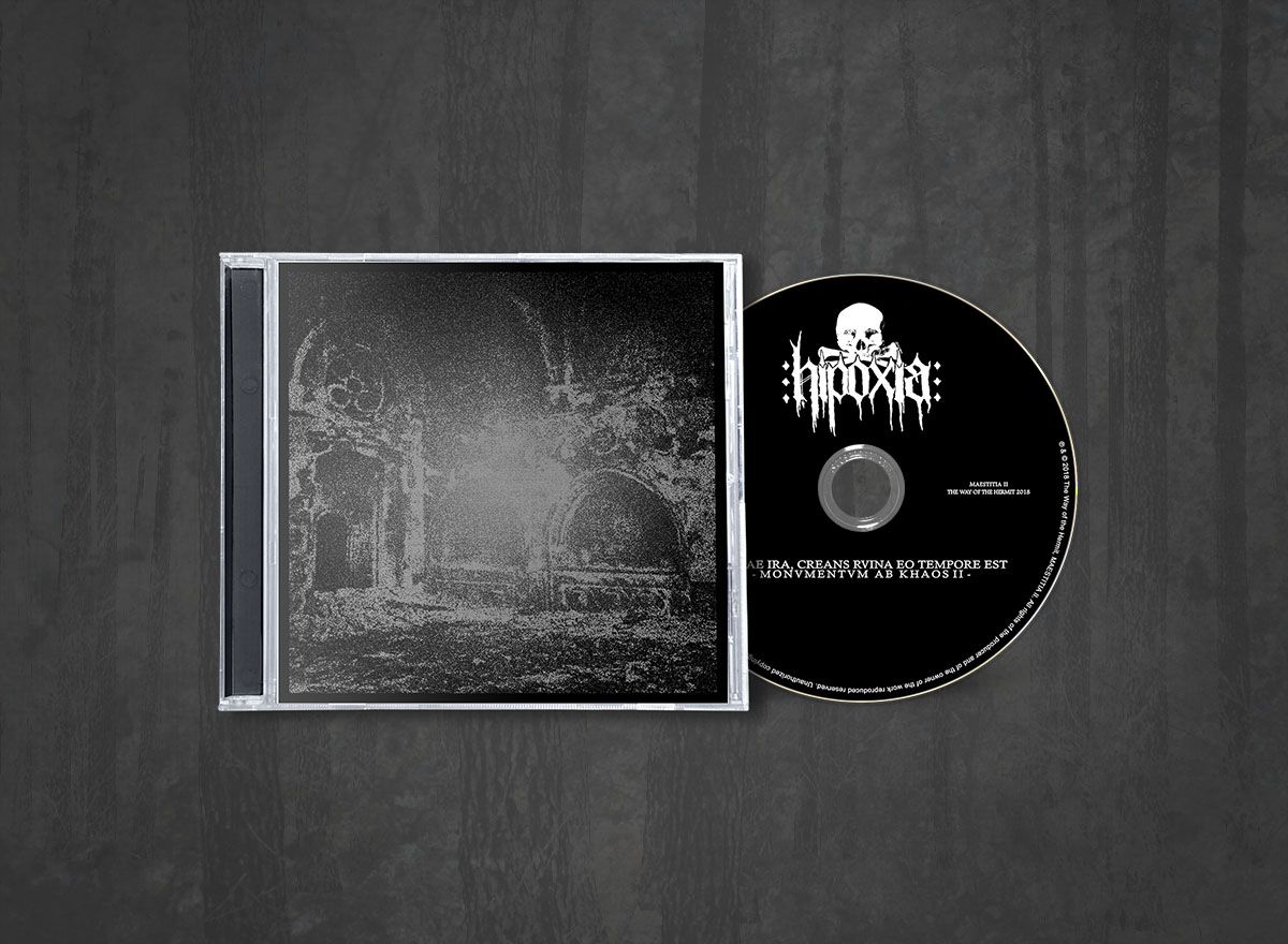 Additional artwork for "Rvinae Ira, Creans Rvina Eo Tempore Est: Monvmentvm ab Khaos II" by Hipoxia available at Darkwoods Webstore