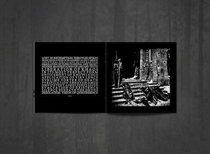 Additional artwork for "Rvinae Ira, Creans Rvina Eo Tempore Est: Monvmentvm ab Khaos II" by Hipoxia available at Darkwoods Webstore