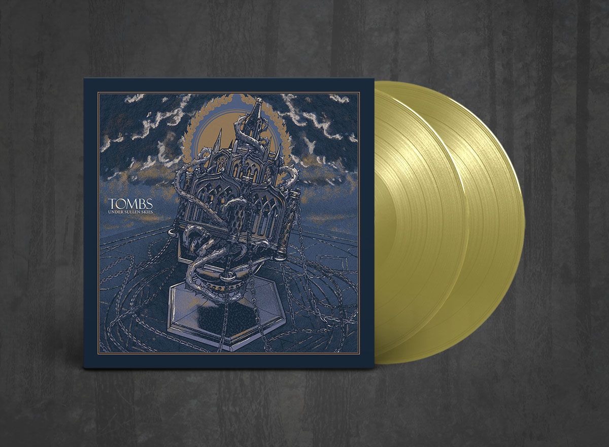 Additional artwork for "Under Sullen Skies" by Tombs available at Darkwoods Webstore