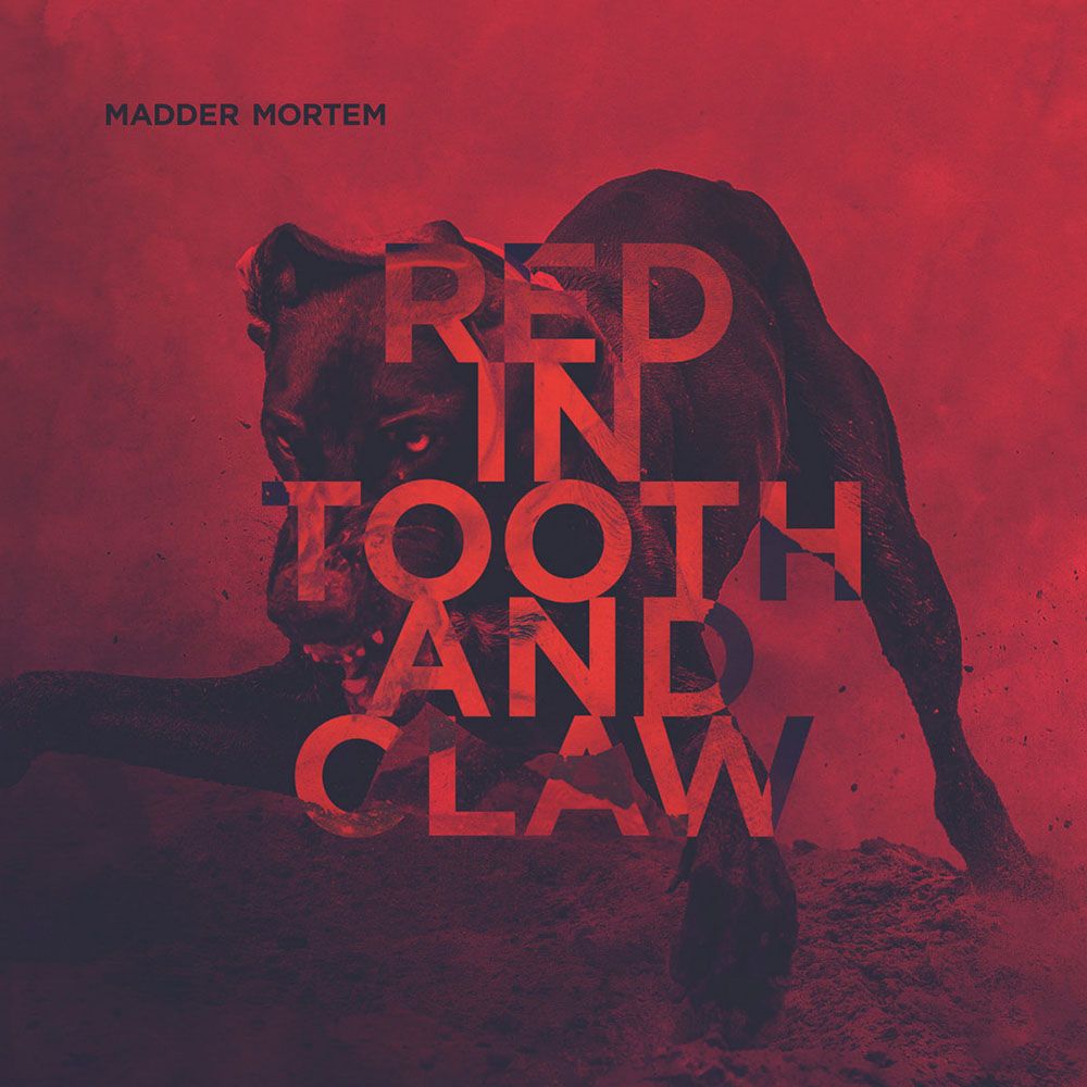Front cover of "Red in Tooth and Claw" by Madder Mortem available at Darkwoods Webstore