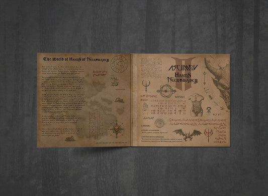 Additional artwork for "Hands of Necromancy II" by Asciimov available at Darkwoods Webstore