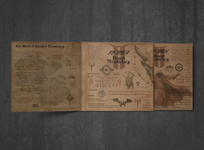 Additional artwork for "Hands of Necromancy II" by Asciimov available at Darkwoods Webstore