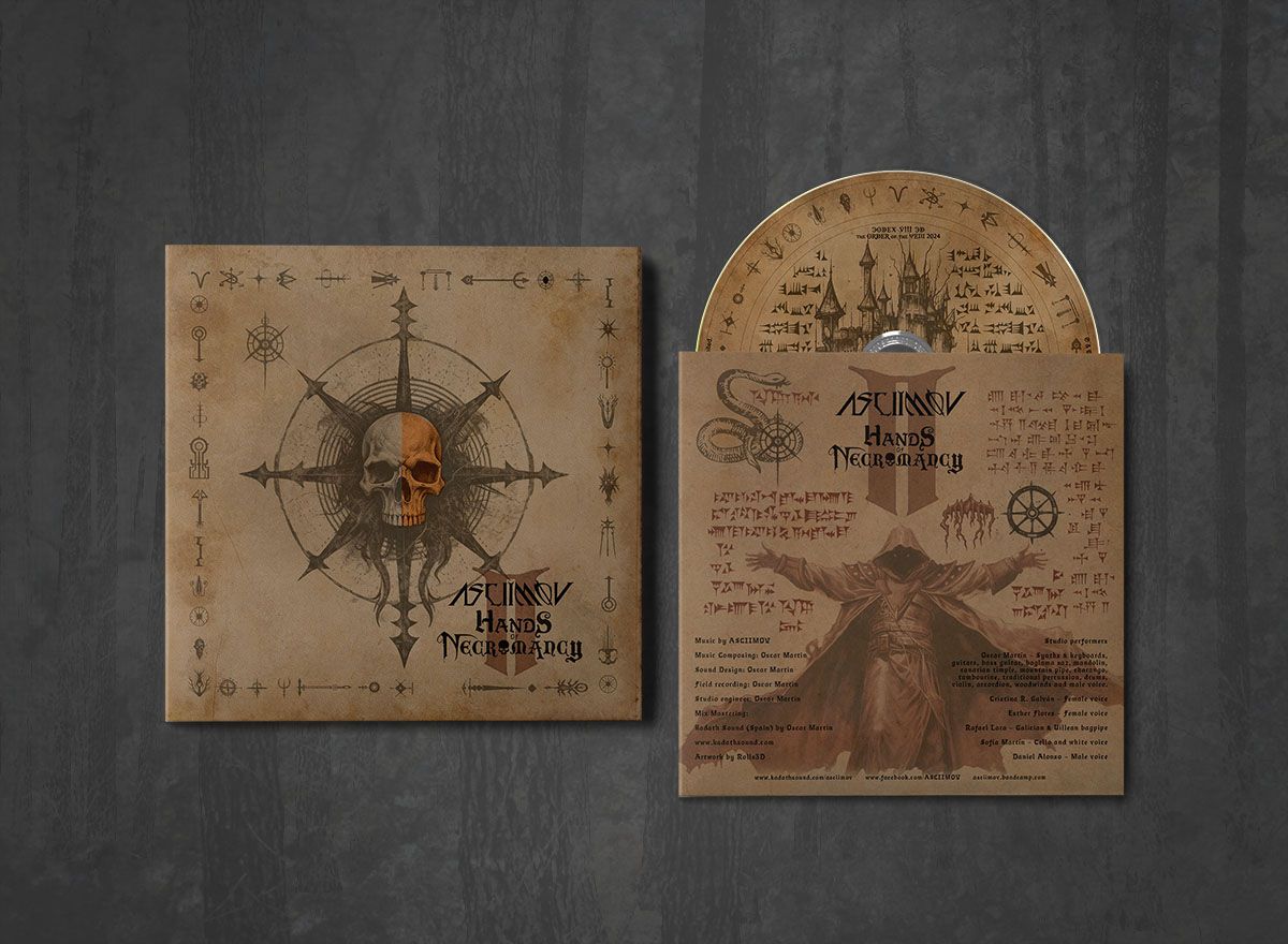 Additional artwork for "Hands of Necromancy II" by Asciimov available at Darkwoods Webstore