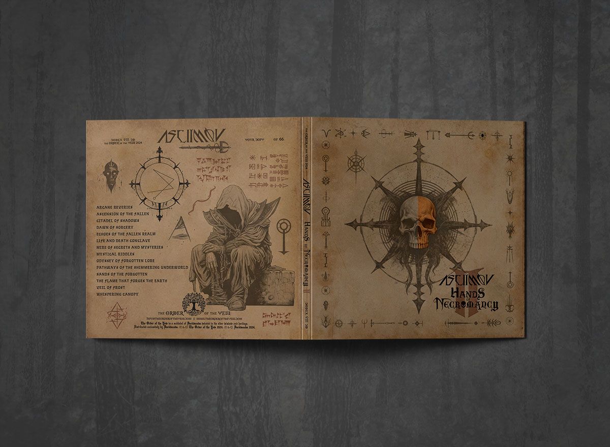 Additional artwork for "Hands of Necromancy II" by Asciimov available at Darkwoods Webstore