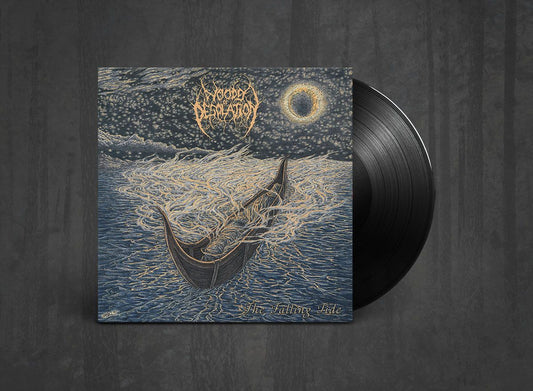 Additional artwork for "The Falling Tide" by Woods Of Desolation available at Darkwoods Webstore