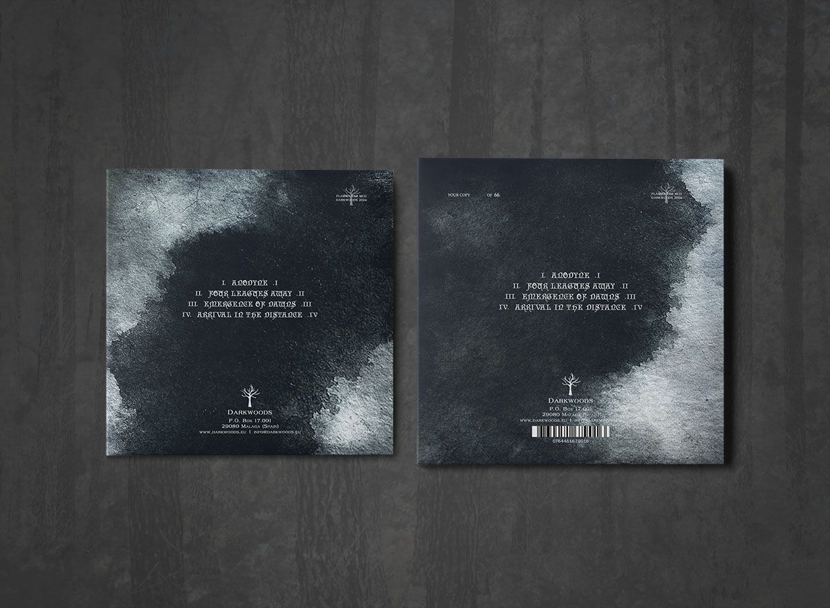 Additional artwork for "Four Leagues Away" by Arrebol available at Darkwoods Webstore