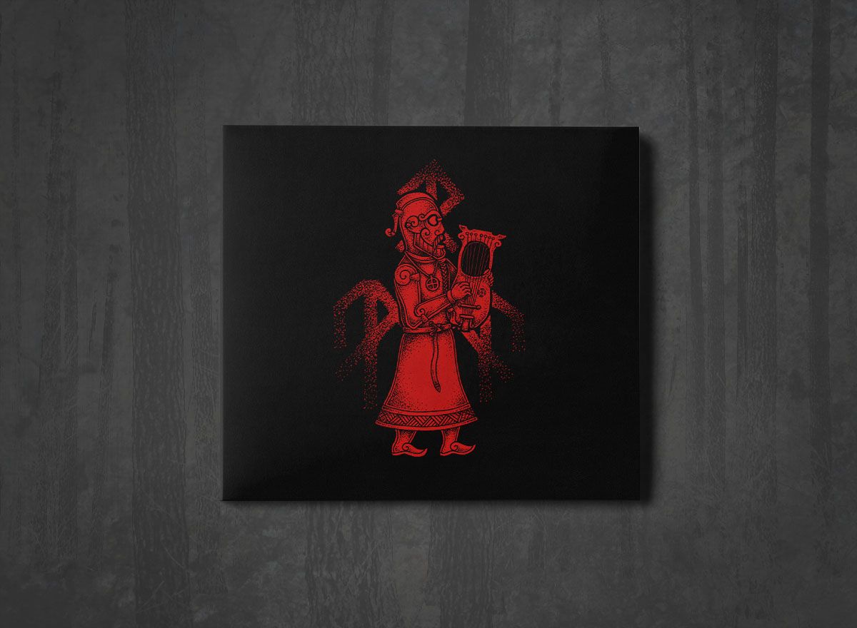 Additional artwork for "Skald" by Wardruna available at Darkwoods Webstore