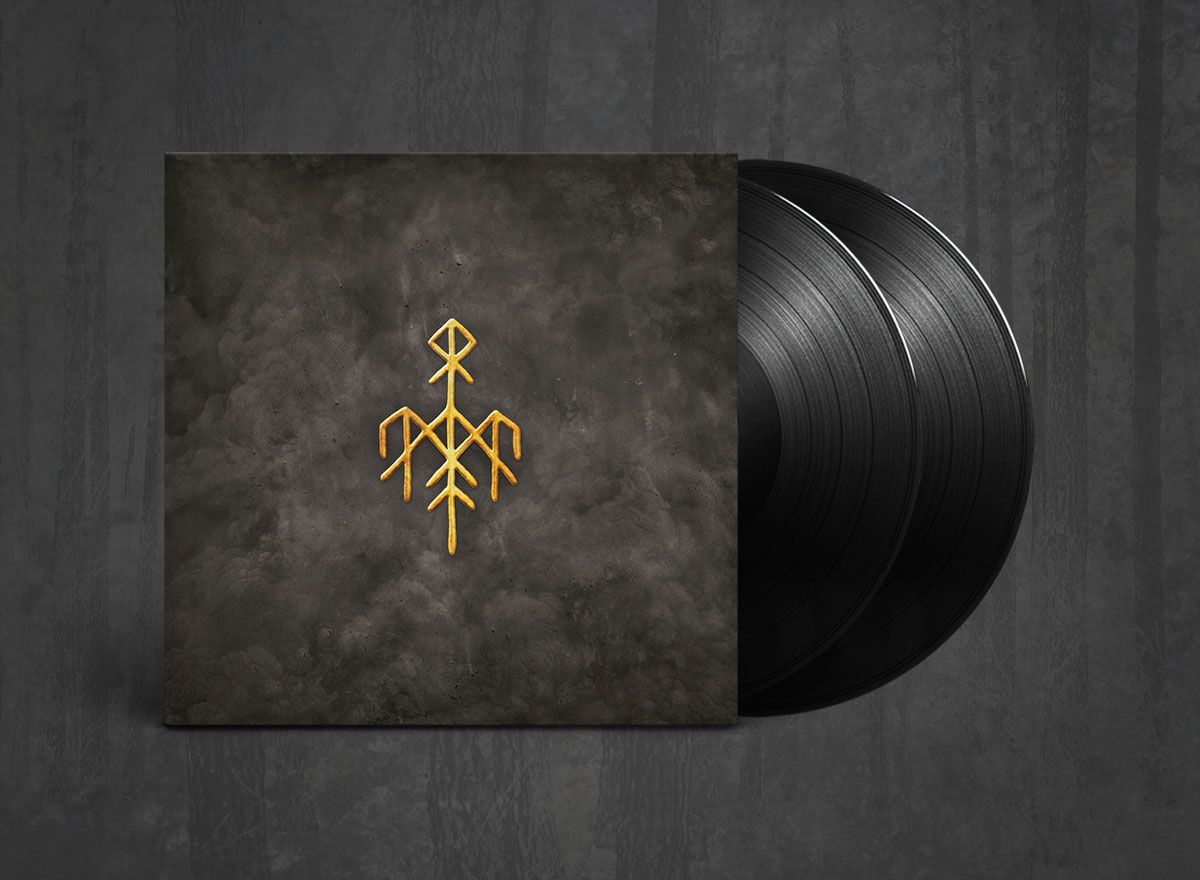 Additional artwork for "Runaljod - Ragnarok" by Wardruna available at Darkwoods Webstore