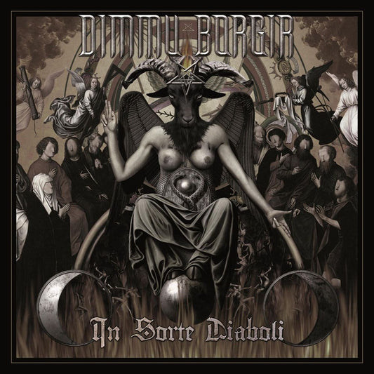 Front cover of "In Sorte Diaboli" by Dimmu Borgir available at Darkwoods Webstore