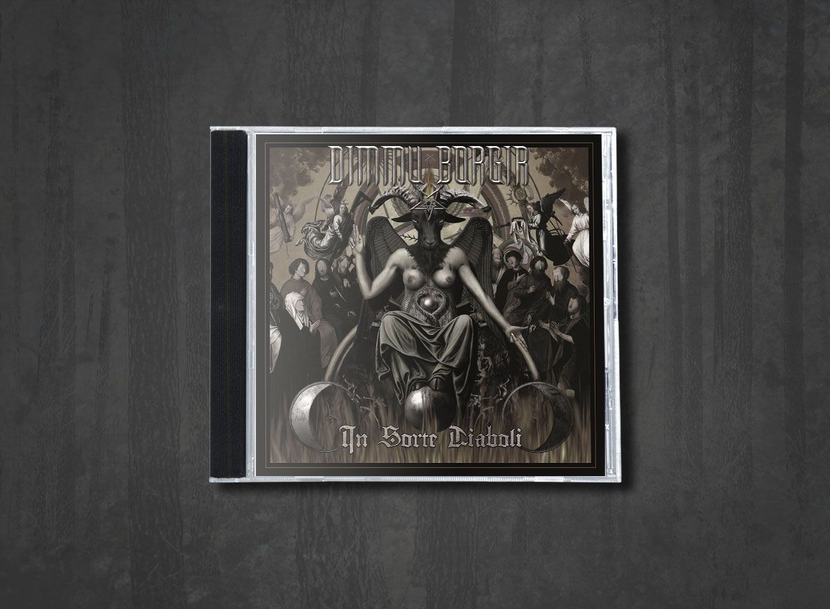 Additional artwork for "In Sorte Diaboli" by Dimmu Borgir available at Darkwoods Webstore
