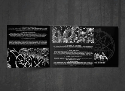 Additional artwork for "Nightmare Ascension" by Cult of Extinction available at Darkwoods Webstore