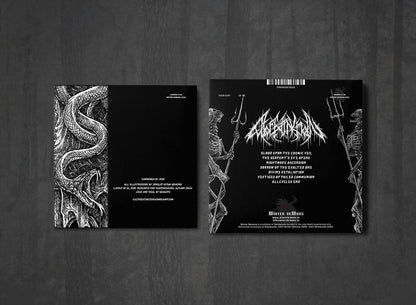 Additional artwork for "Nightmare Ascension" by Cult of Extinction available at Darkwoods Webstore
