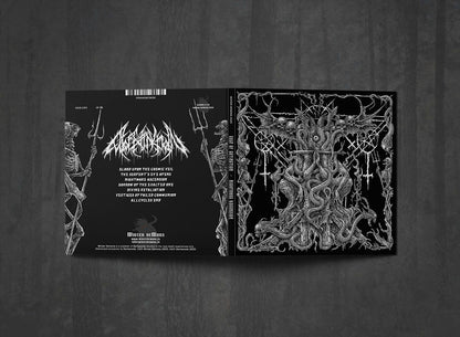 Additional artwork for "Nightmare Ascension" by Cult of Extinction available at Darkwoods Webstore