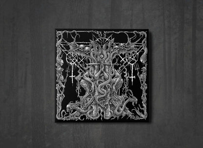 Additional artwork for "Nightmare Ascension" by Cult of Extinction available at Darkwoods Webstore