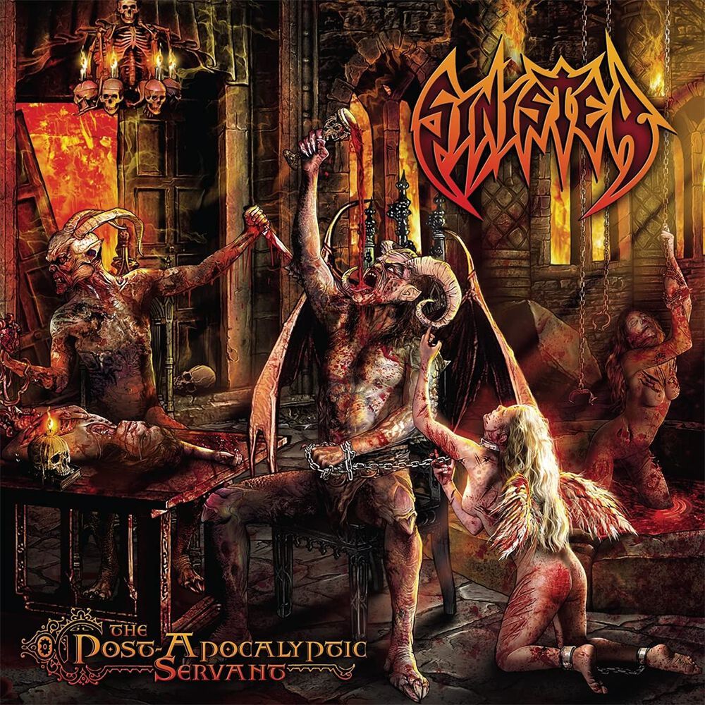 Front cover of "The Post-Apocalyptic Servant" by Sinister available at Darkwoods Webstore