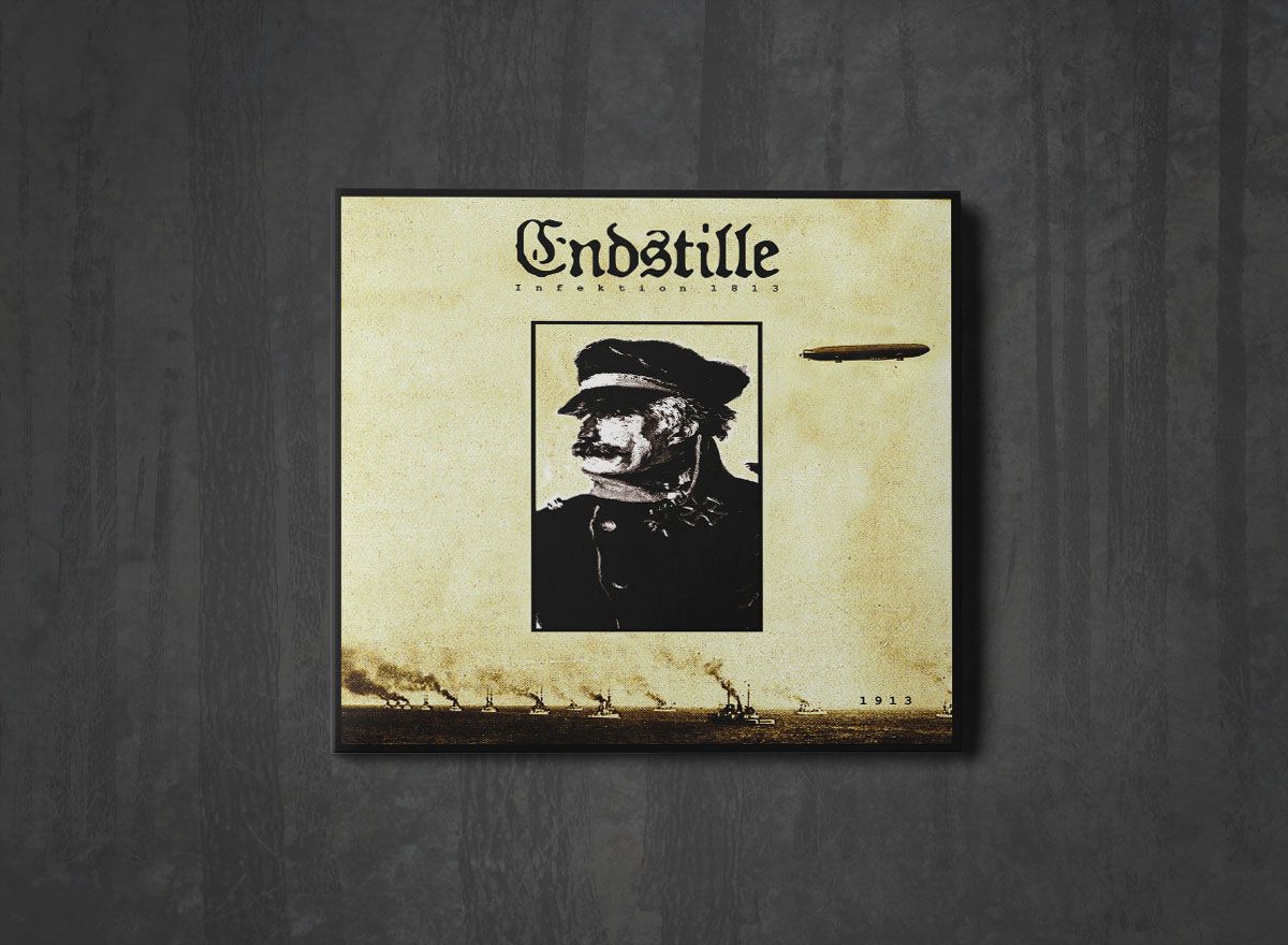 Additional artwork for "Infektion 1813" by Endstille available at Darkwoods Webstore
