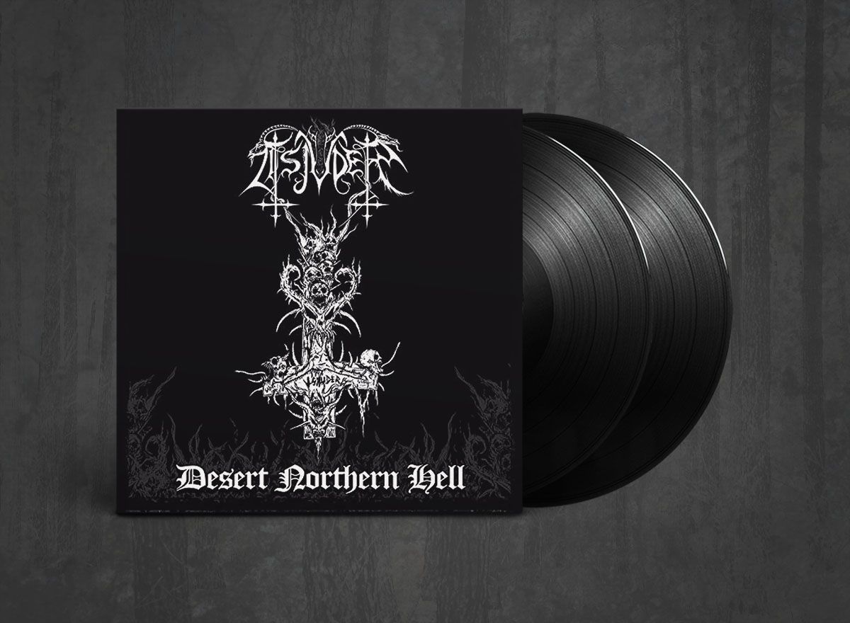 Additional artwork for "Desert Northern Hell" by Tsjuder available at Darkwoods Webstore