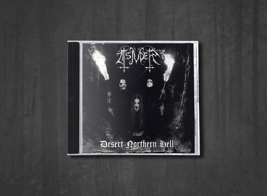 Additional artwork for "Desert Northern Hell" by Tsjuder available at Darkwoods Webstore