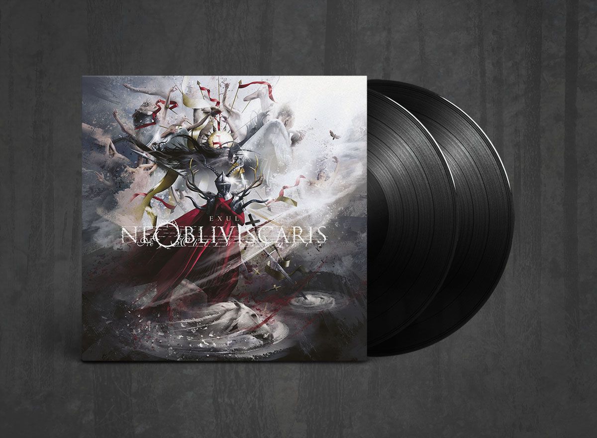 Additional artwork for "Exul" by Ne Obliviscaris available at Darkwoods Webstore