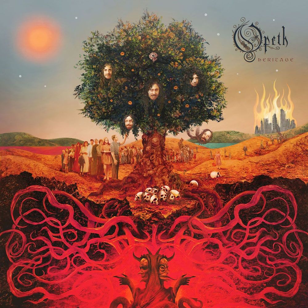 Front cover of "Heritage" by Opeth available at Darkwoods Webstore