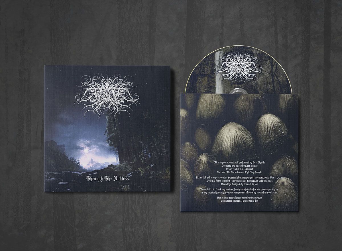 Additional artwork for "Through the Endless" by Eternal Dissonance available at Darkwoods Webstore