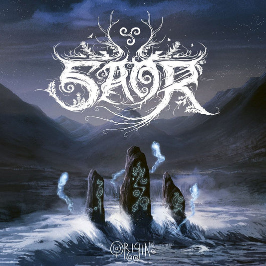 Front cover of "Origins" by Saor available at Darkwoods Webstore
