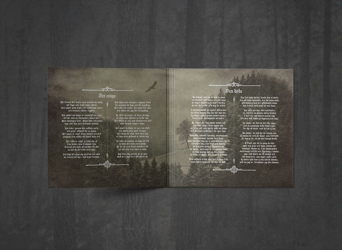 Additional artwork for "Det eviga och den döde" by Dös available at Darkwoods Webstore