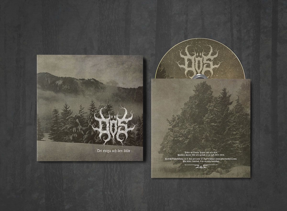 Additional artwork for "Det eviga och den döde" by Dös available at Darkwoods Webstore