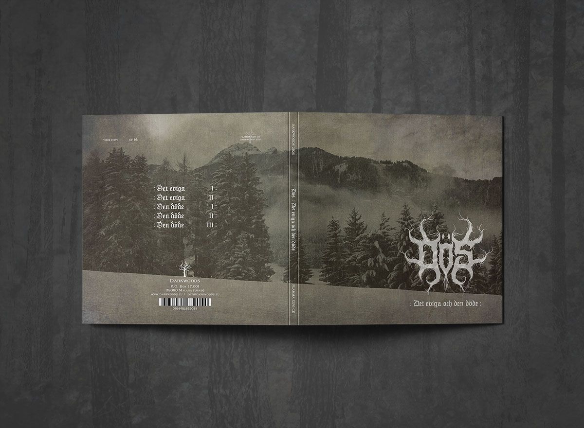 Additional artwork for "Det eviga och den döde" by Dös available at Darkwoods Webstore