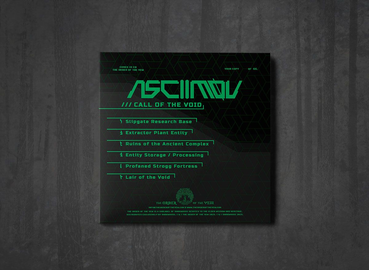 Additional artwork for "Call of the Void" by Asciimov available at Darkwoods Webstore