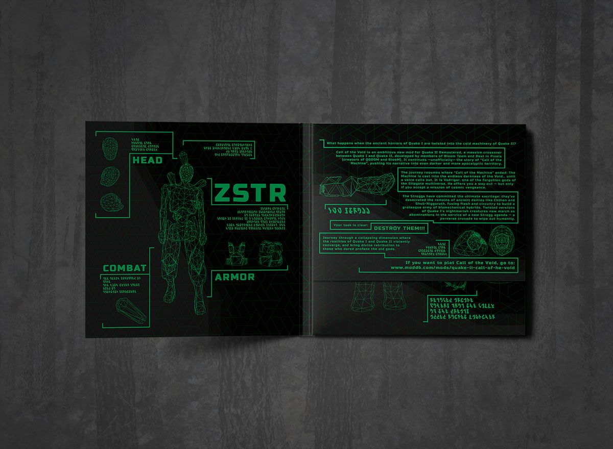 Additional artwork for "Call of the Void" by Asciimov available at Darkwoods Webstore