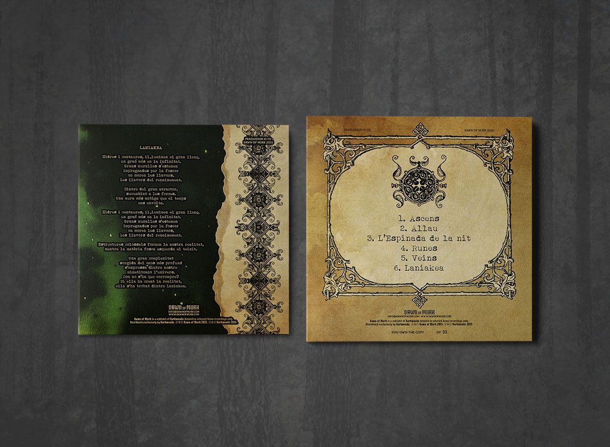 Additional artwork for "L’espinada de la Nit" by Othger available at Darkwoods Webstore