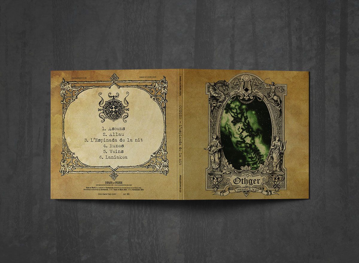 Additional artwork for "L’espinada de la Nit" by Othger available at Darkwoods Webstore