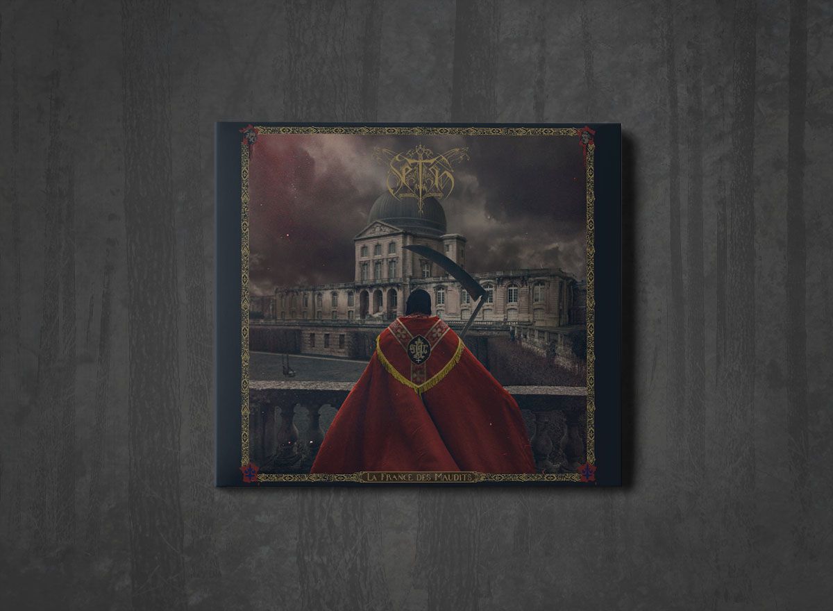 Additional artwork for "La France des maudits" by Seth available at Darkwoods Webstore
