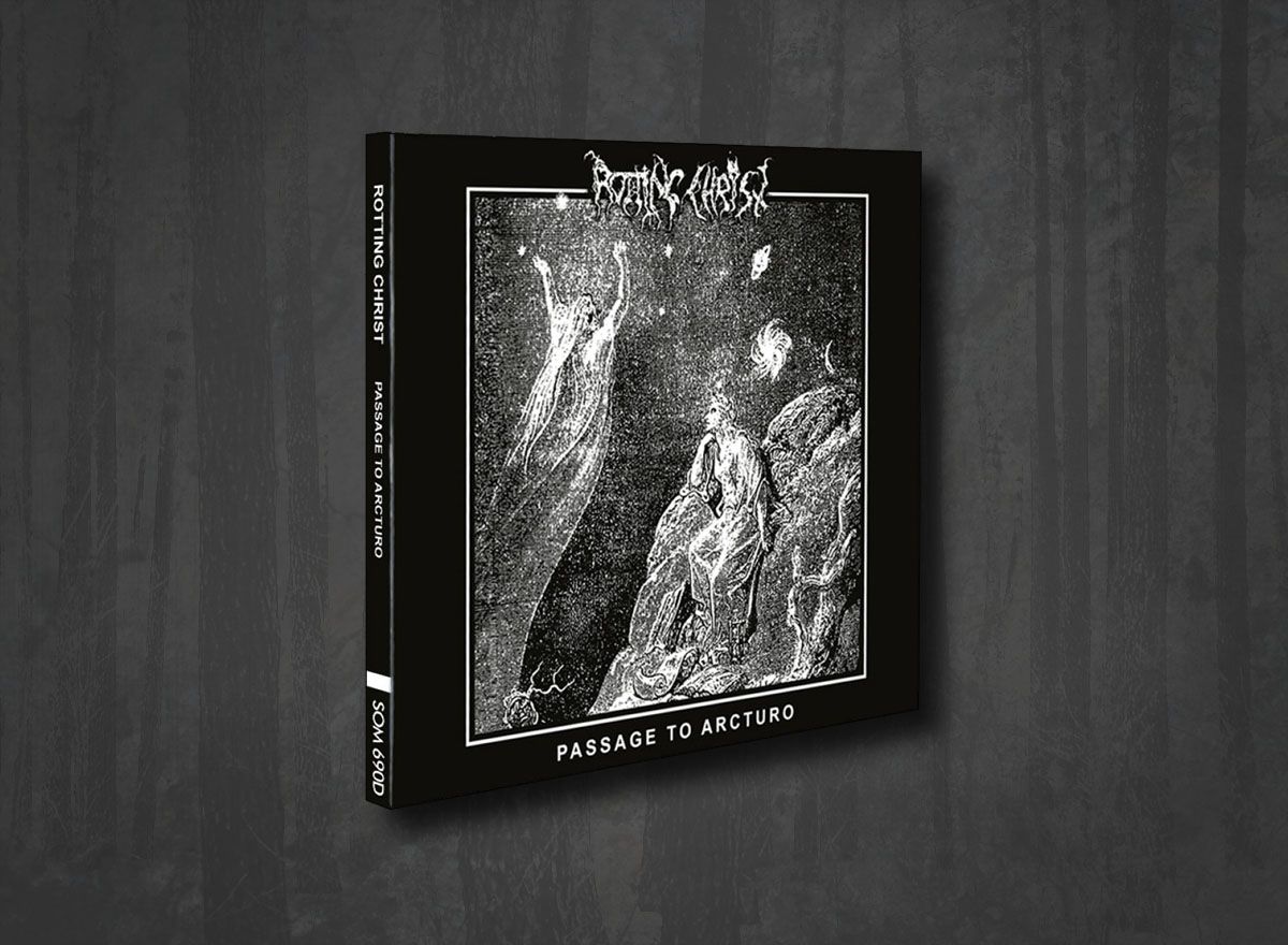 Additional artwork for "Passage to Arcturo" by Rotting Christ available at Darkwoods Webstore