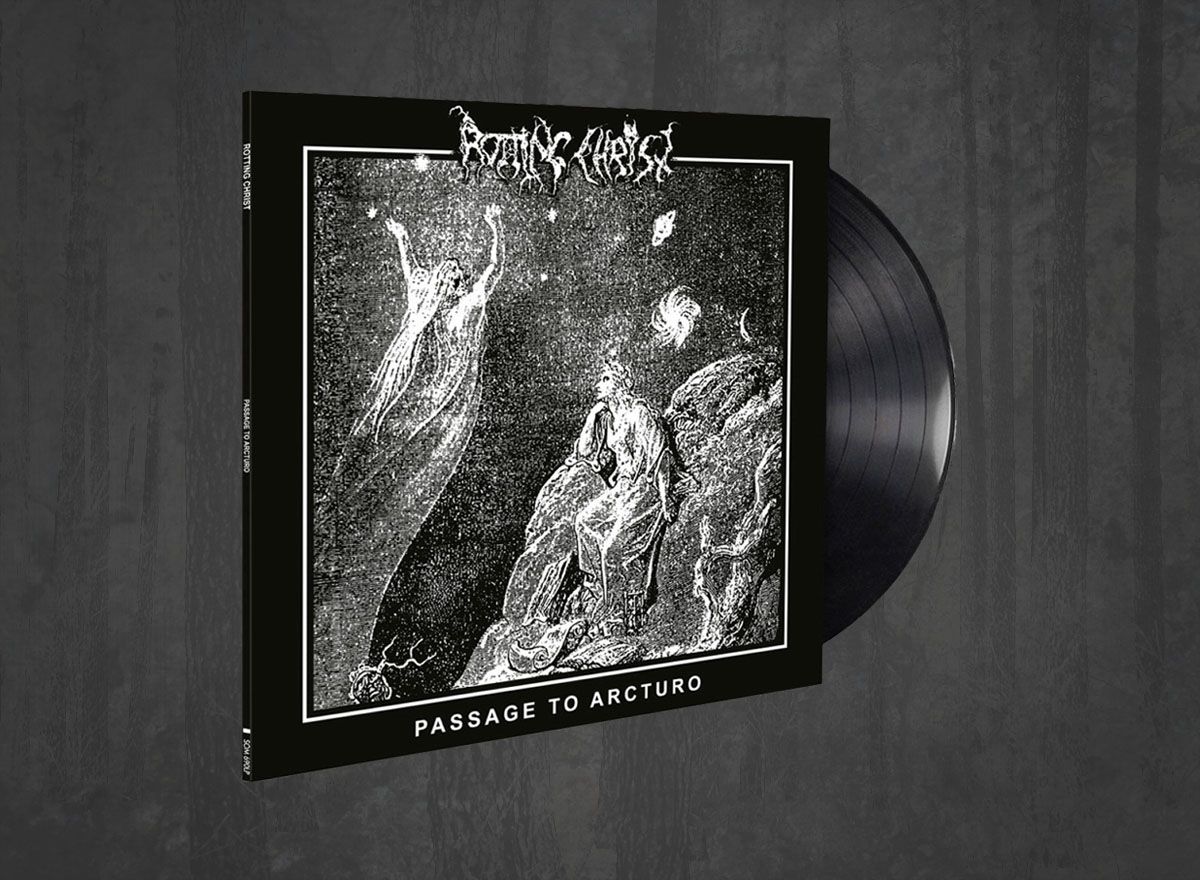 Additional artwork for "Passage to Arcturo" by Rotting Christ available at Darkwoods Webstore