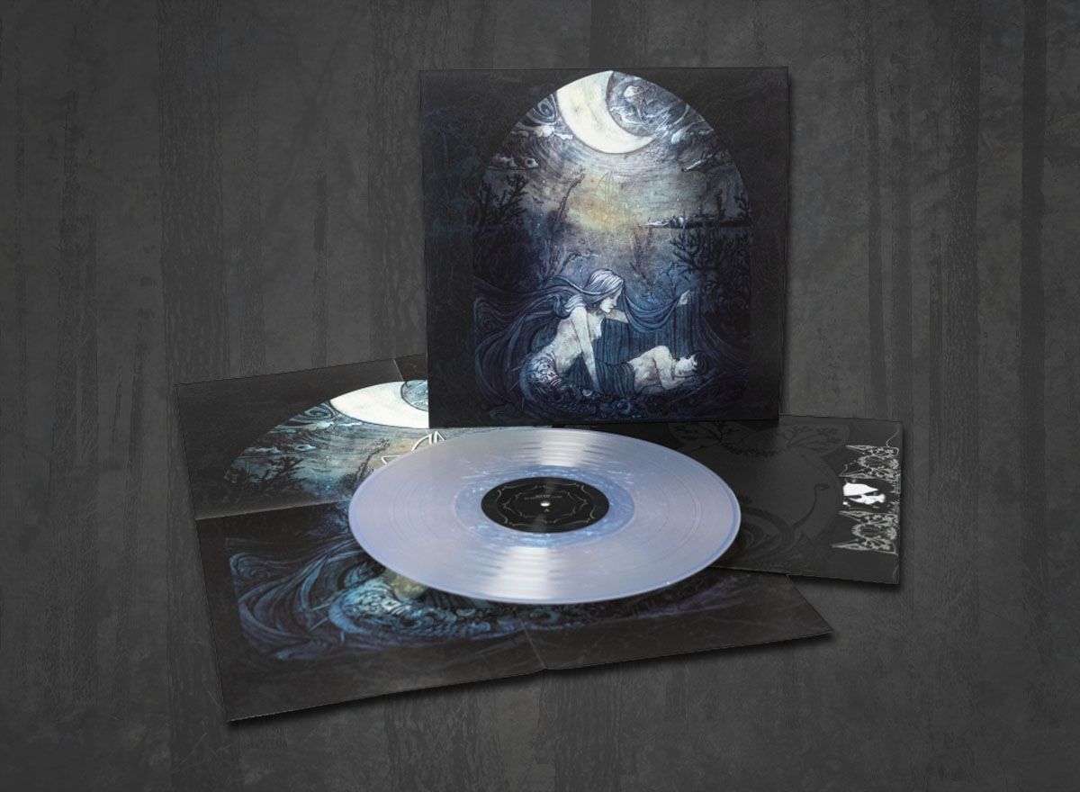 Additional artwork for "Écailles de Lune" by Alcest available at Darkwoods Webstore