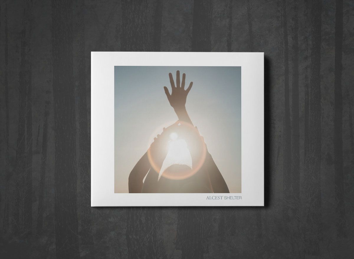 Additional artwork for "Shelter" by Alcest available at Darkwoods Webstore