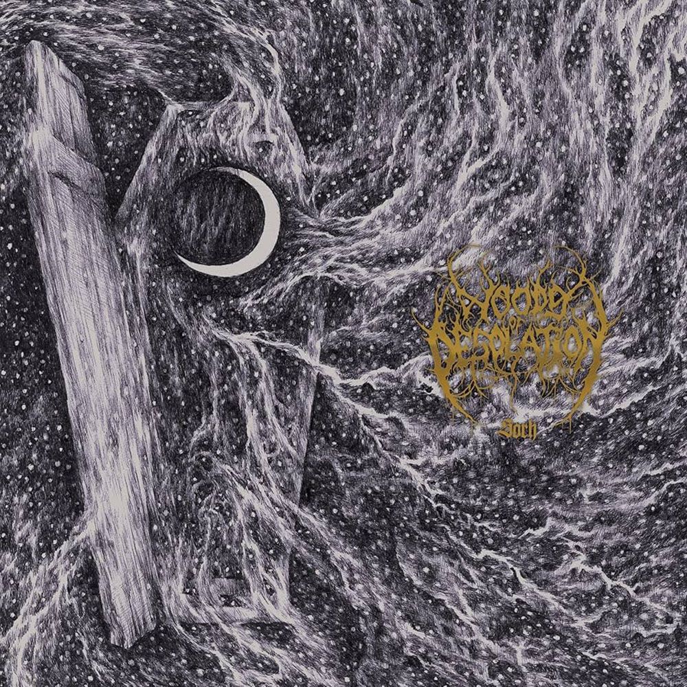 Front cover of "Sorh" by Woods Of Desolation available at Darkwoods Webstore