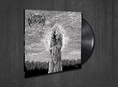 Additional artwork for "Toward the Depths" by Woods Of Desolation available at Darkwoods Webstore