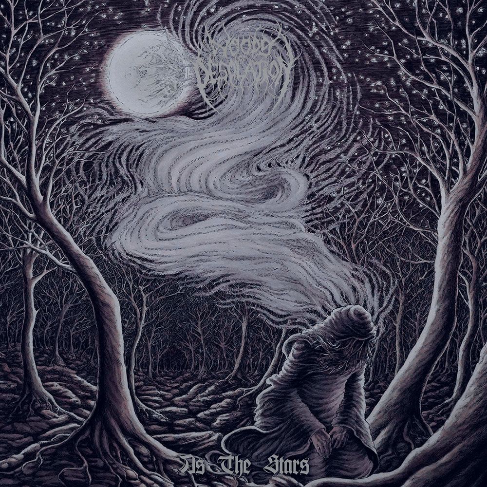 Front cover of "As the Stars" by Woods Of Desolation available at Darkwoods Webstore