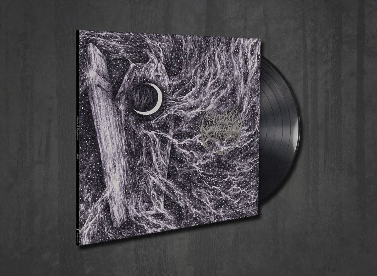Additional artwork for "Sorh" by Woods Of Desolation available at Darkwoods Webstore