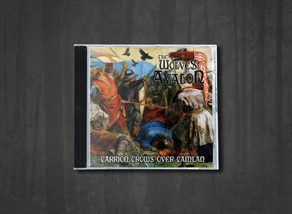 Additional artwork for "Carrion Crows over Camlan" by The Wolves of Avalon available at Darkwoods Webstore